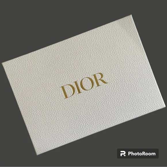 Large Christian Dior White Box with Gold Logo Medium Dior Book Tote White and Gold-Tone Dior Oblique  main image 3